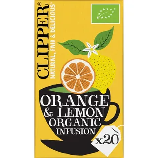 Clipper Orange & lemon organic infusion