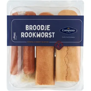 Compaxo Broodje rookworst