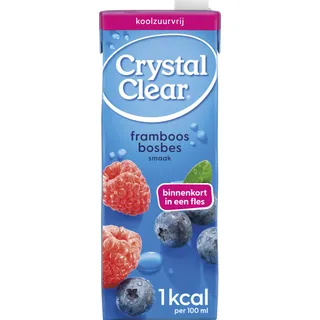 Crystal Clear Raspberry & blueberry