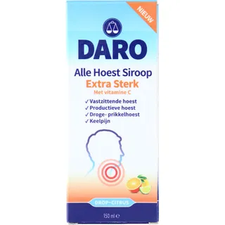 Daro Alle hoest siroop met vitamine c