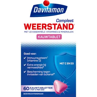 Davitamon Compleet kauwvitamines bosvruchten