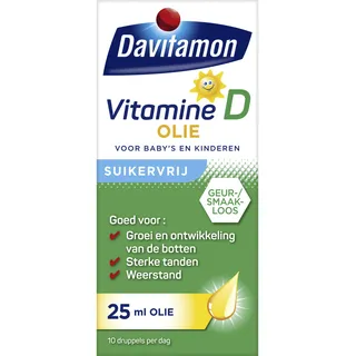 Davitamon Vitamine d olie voor baby's en kinderen
