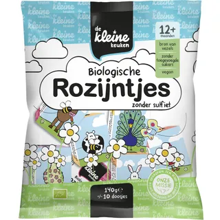 De Kleine Keuken Biologische rozijntjes