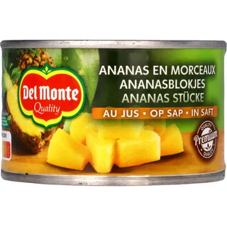 Del Monte Ananasblokjes op sap