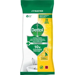 Dettol Antibacteriële schoonmaakdoekjes citroen
