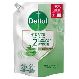 Dettol Aloë vera & bamboe handzeep navulling