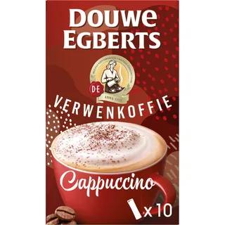 Douwe Egberts Verwenkoffie cappuccino oploskoffie