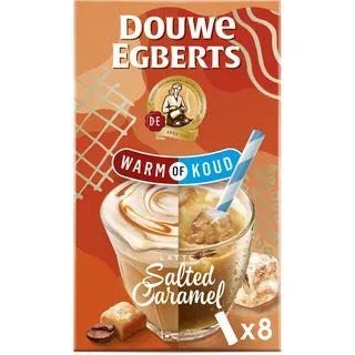 Douwe Egberts Warm of koud latte salted caramel