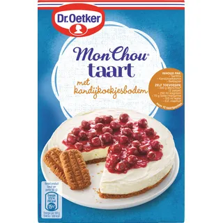 Dr. Oetker Monchou taart kandijkoekjesbodem bakmix