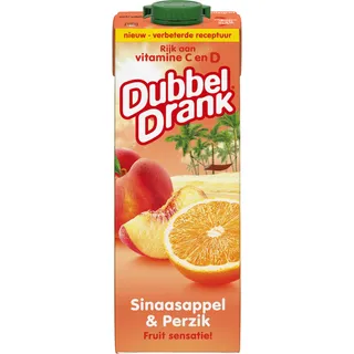 Dubbel Drank Sinaasappel & perzik