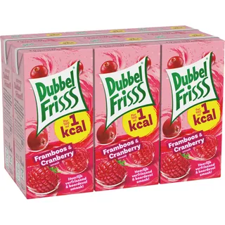 DubbelFrisss 1kcal framboos & cranberry