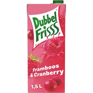 DubbelFrisss Framboos & cranberry