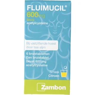 Fluimucil bruistablet 600mg