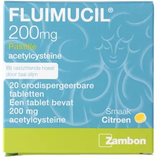 Fluimucil pastilles 200mg