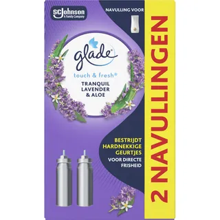 Glade Touch & fresh lavender navulling