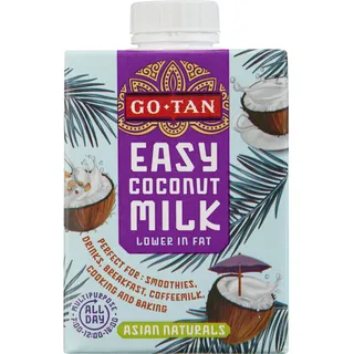 Go tan Easy coconut milk lower in fat