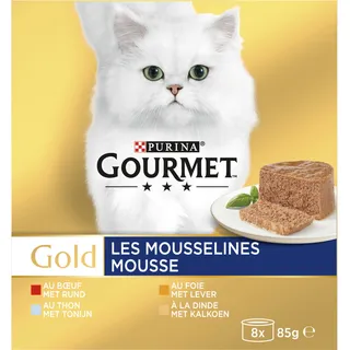 Gourmet Gold mousse tonijn lever kalkoen rund