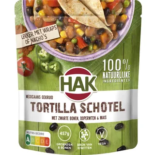 Hak Tortilla schotel