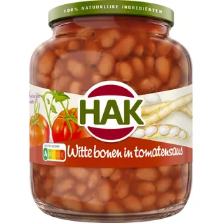Hak Witte bonen in tomatensaus