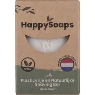 HappySoaps Shaving bar aloe vera