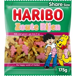 Haribo Zoute Rijen