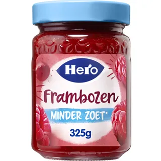 Hero Jam Minder Zoet Frambozen