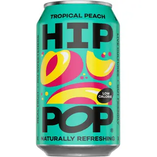 Hip Pop Living soda tropical peach