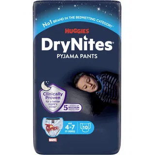 Huggies DryNites luierbroekjes jongen 4-7 jaar