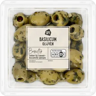 Huismerk Basilicum olijven