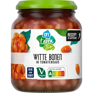 Huismerk Biologisch witte bonen in tomatensaus