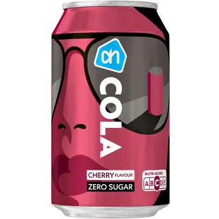 Huismerk Cola zero sugar cherry
