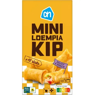 Huismerk Mini loempia met kip