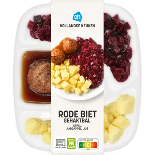 Huismerk Rode biet gehaktbal