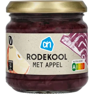 Huismerk Rode kool met appel