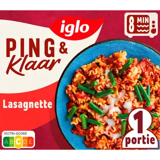 Iglo Ping & klaar lasagnette