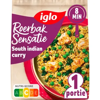 Iglo Roerbak sensatie south Indian curry