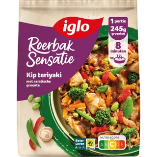 Iglo Roerbak sensatie kip teriyaki