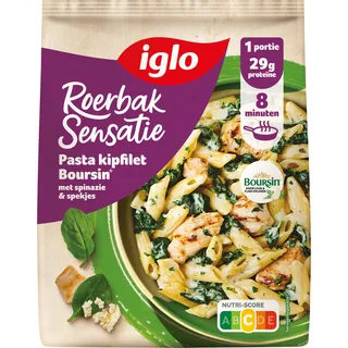 Iglo Roerbak sensatie pasta kipfilet