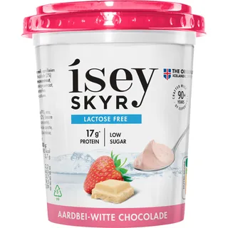 Isey Skyr Skyr aardbei witte chocolade