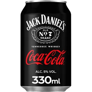 Jack & Coke Jack Daniels Whiskey & coca cola