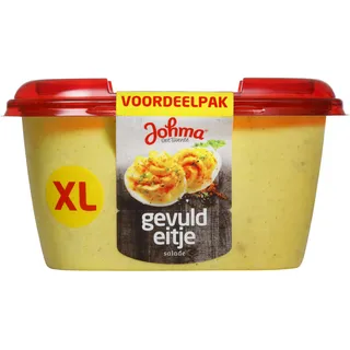 Johma Gevuld eitje salade XL voordeelpak