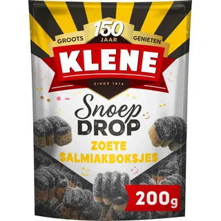 Klene Snoepdrop zoete salmiakboksjes