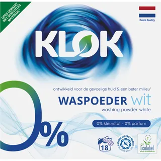 De Klok Waspoeder wit parfumvrij