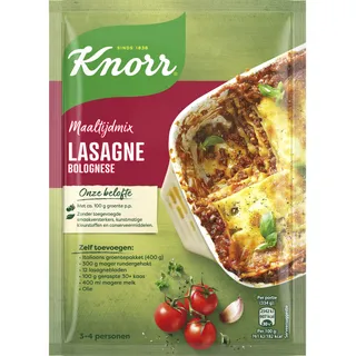 Knorr Maaltijdmix lasagne bolognese