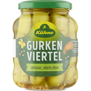 Kühne Gurken viertel zoetzuur