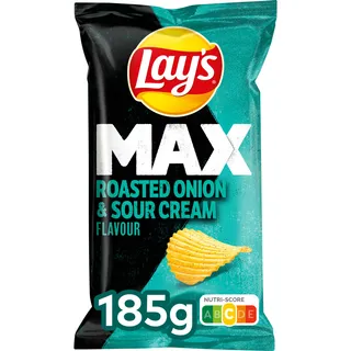 Lays Max roasted onion & sour cream