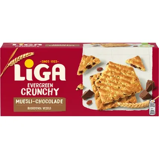 Liga Evergreen crunchy muesli-chocolade