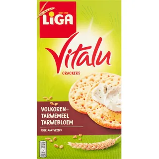 Liga Vitalu crackers volkoren tarwemeel