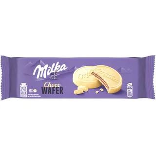 Milka Choco wafels met witte chocolade