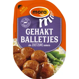 Mora Gehaktballetjes in Zoetzure Saus